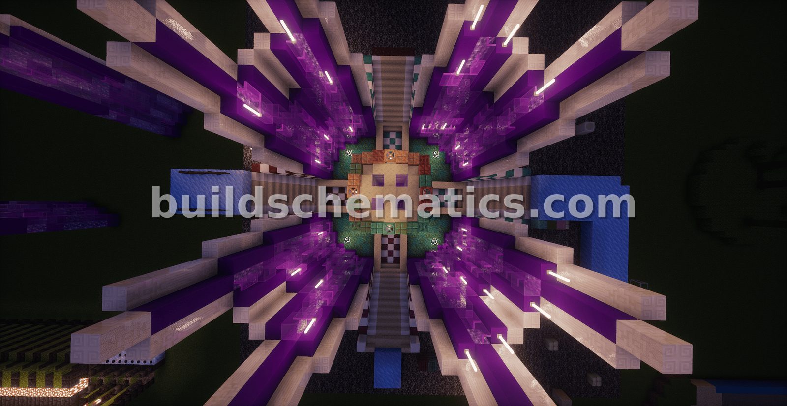 Amethyst Copper Nether Hub — view 2