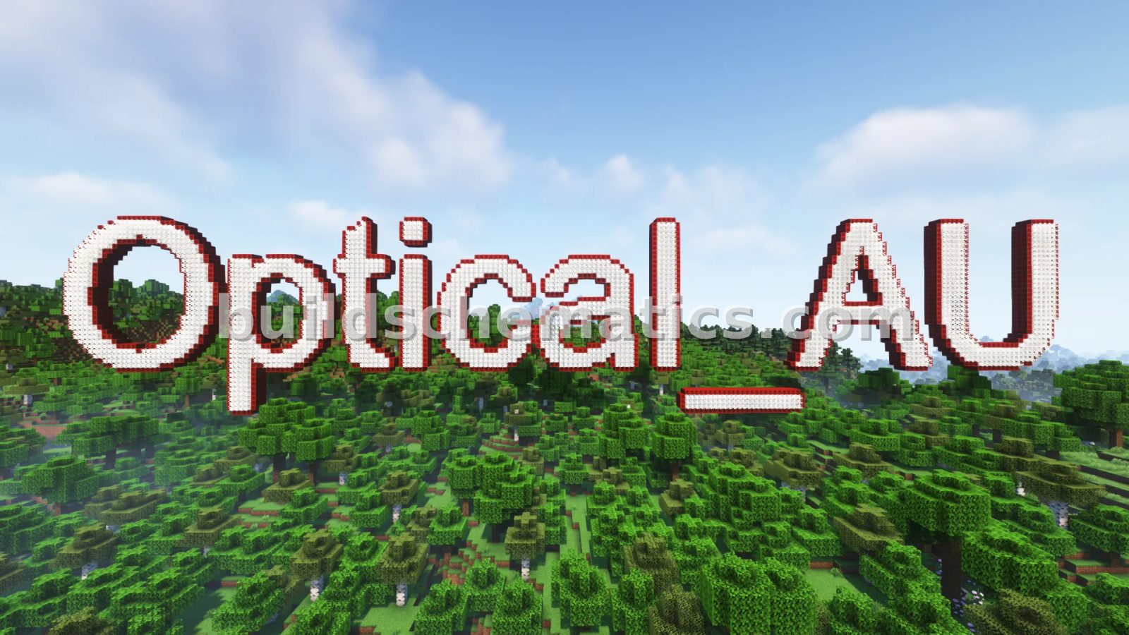 Optical AU Welcome Sign