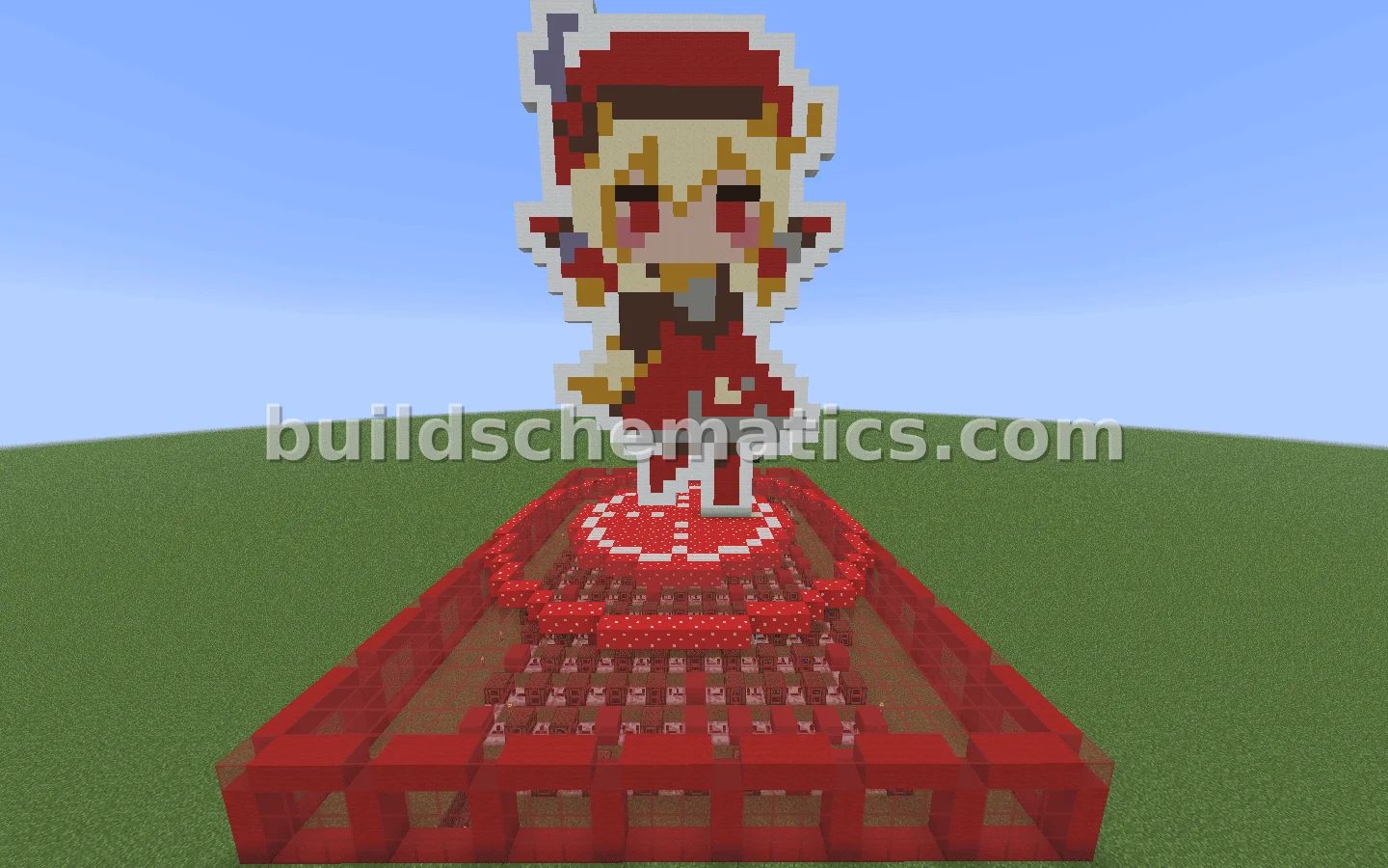 Klee Pixel Art Statue