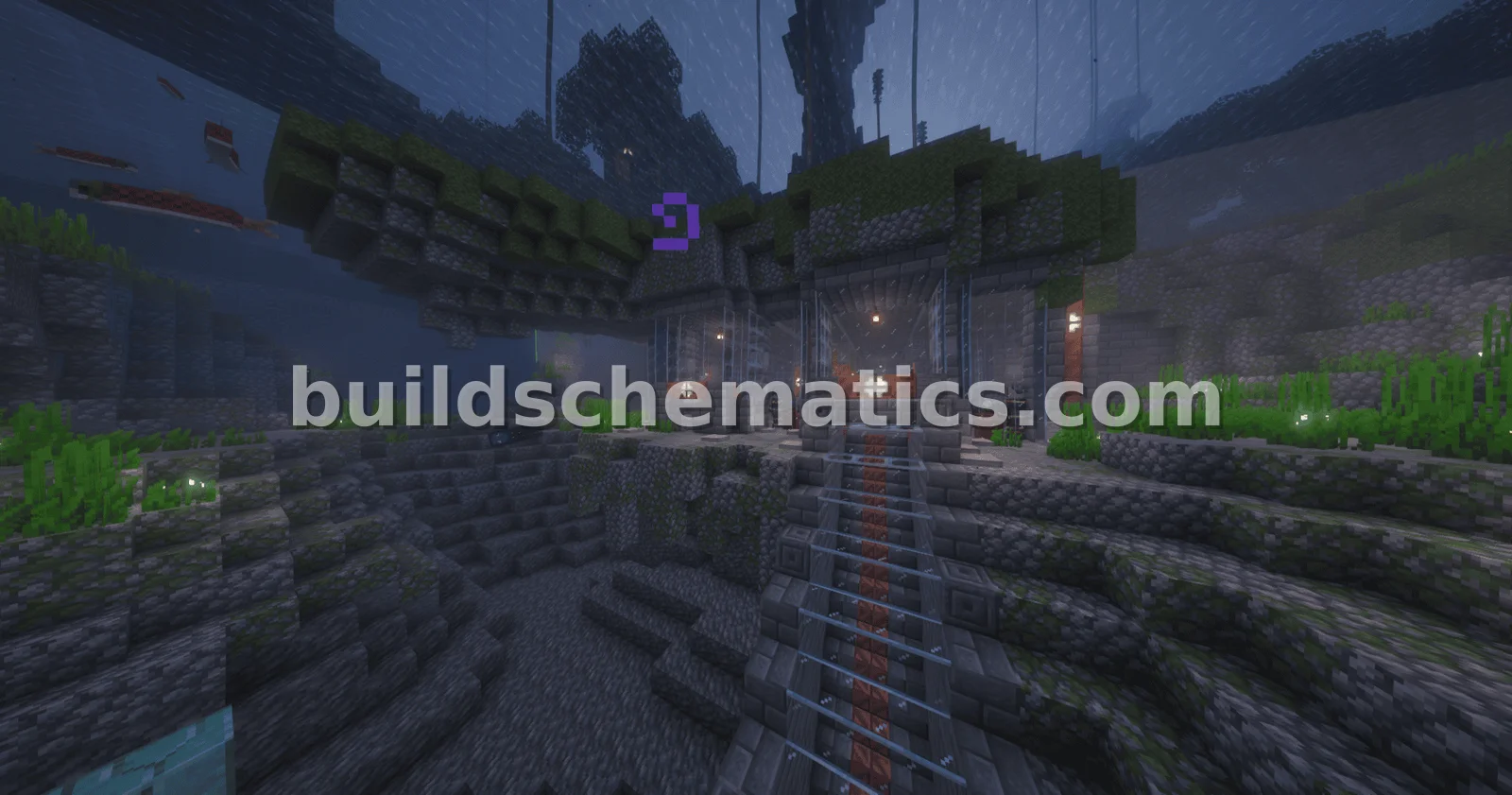 Medieval River Tower Base