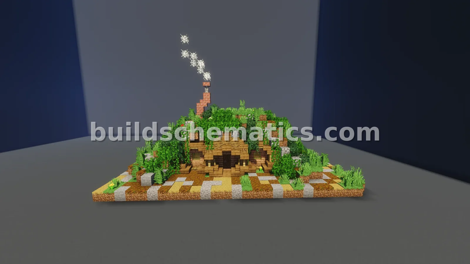 Simple Hobbit House Schematic