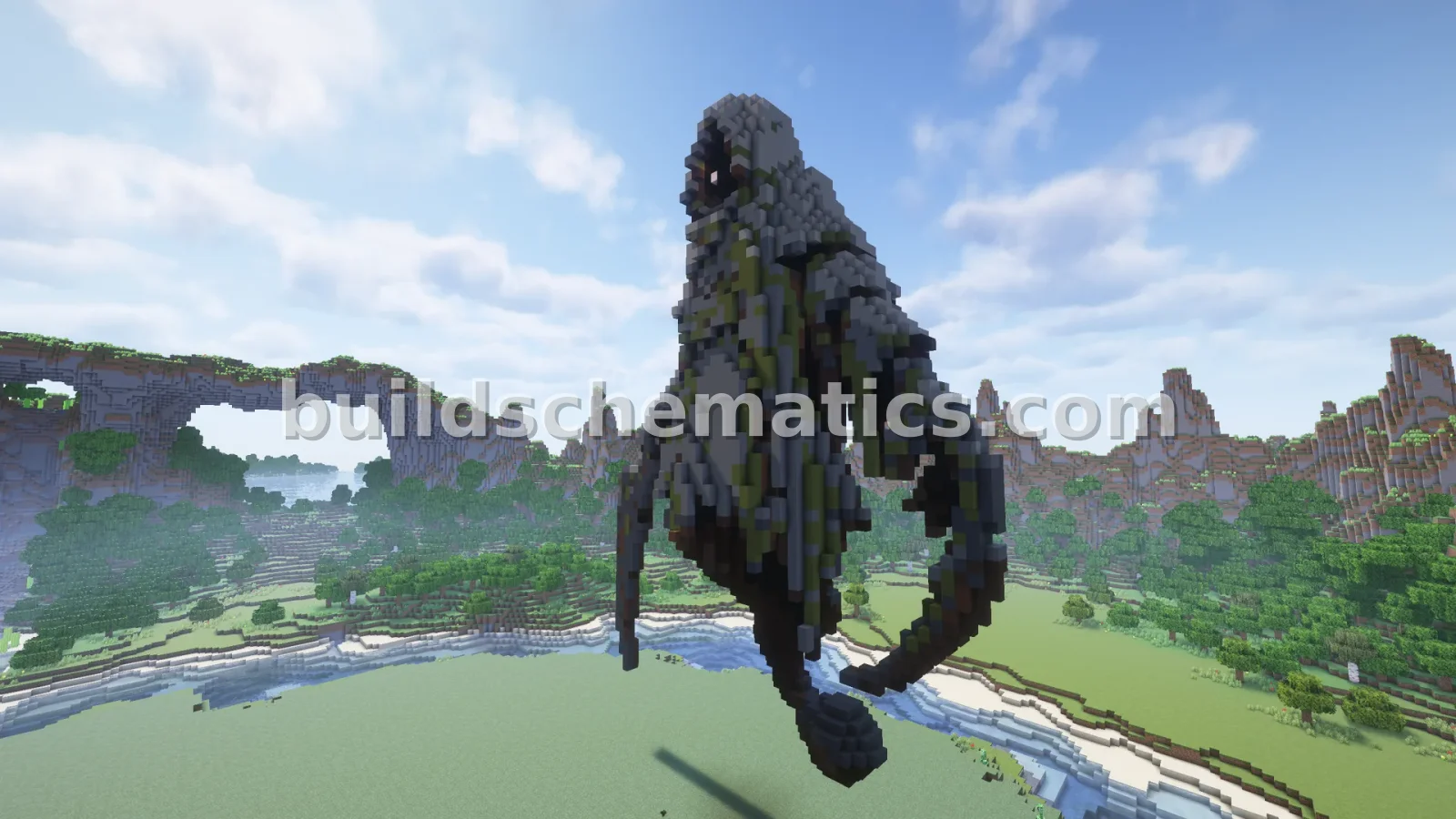 The Mossy Wanderer Structure — view 3