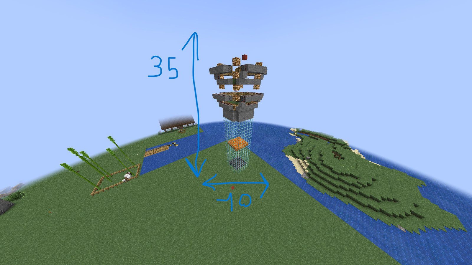 Redstone Cow Farm with Spawners