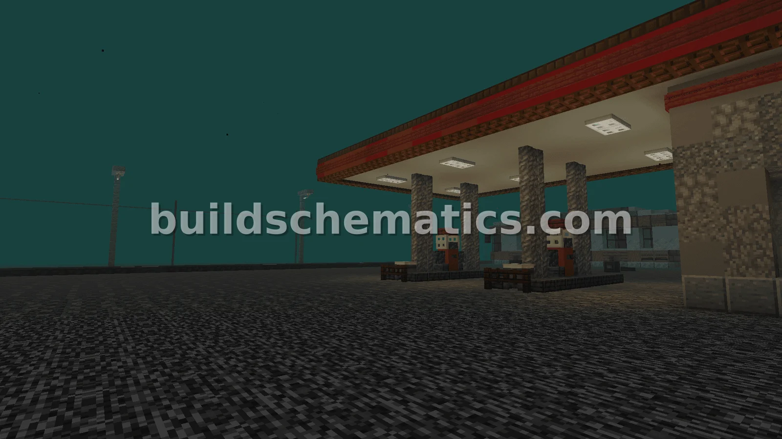 Abandoned Gas Station Build