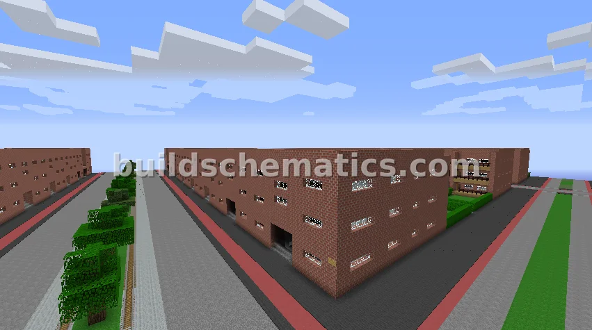 Small Terraced Houses with Garage