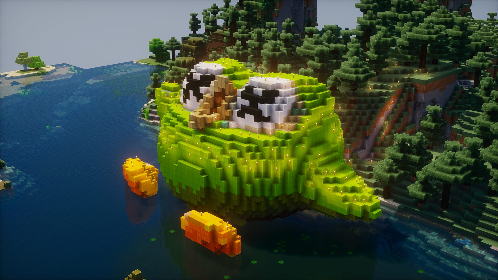 Decorated Witch Farm and Storage