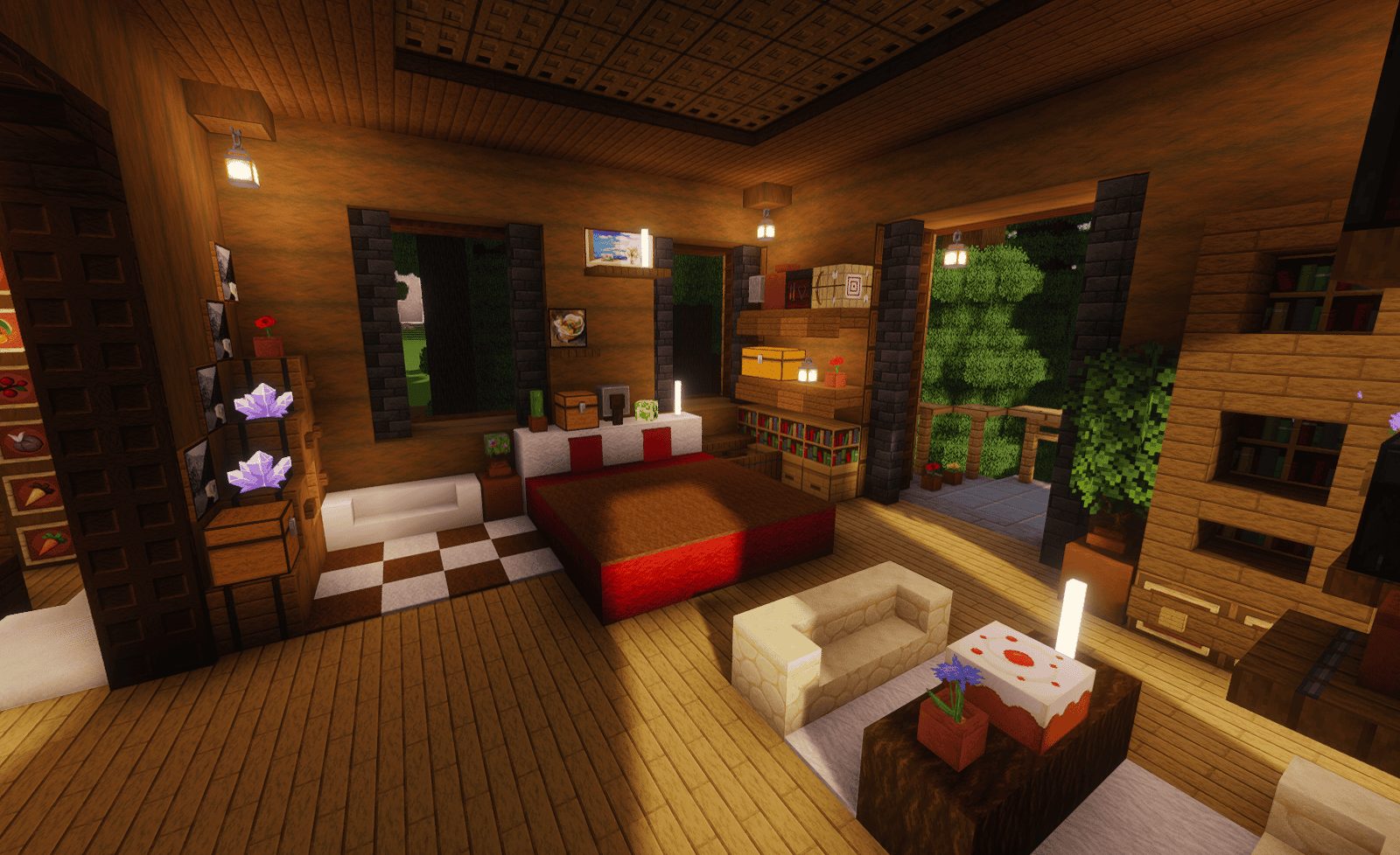 Modern Forest Mansion Survival Mega Base — view 4