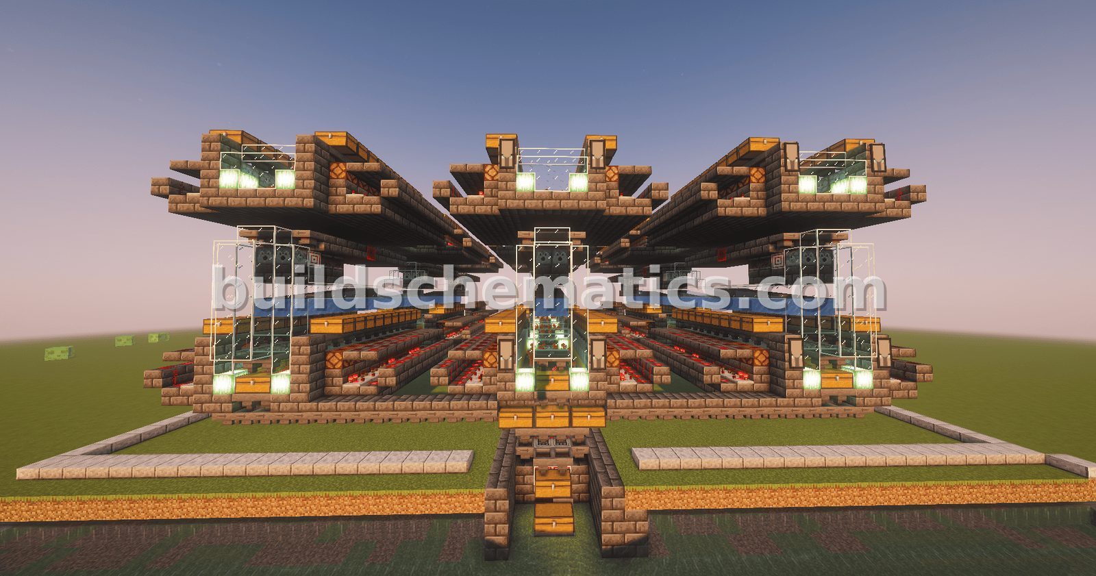Modular Industrial Bee Farm Design — view 3