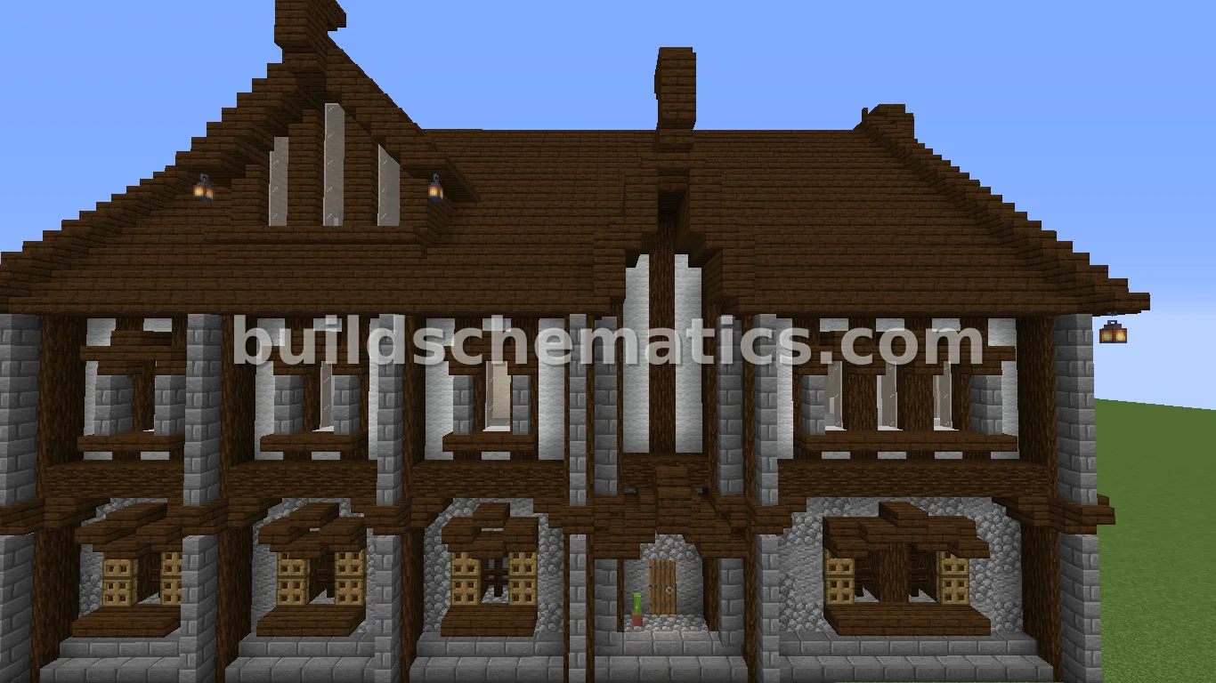 Medieval Town Building 18 Structure