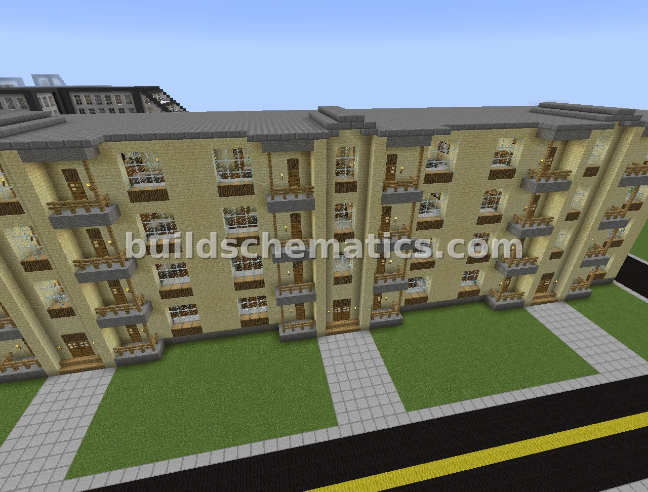 Motel Building Structure