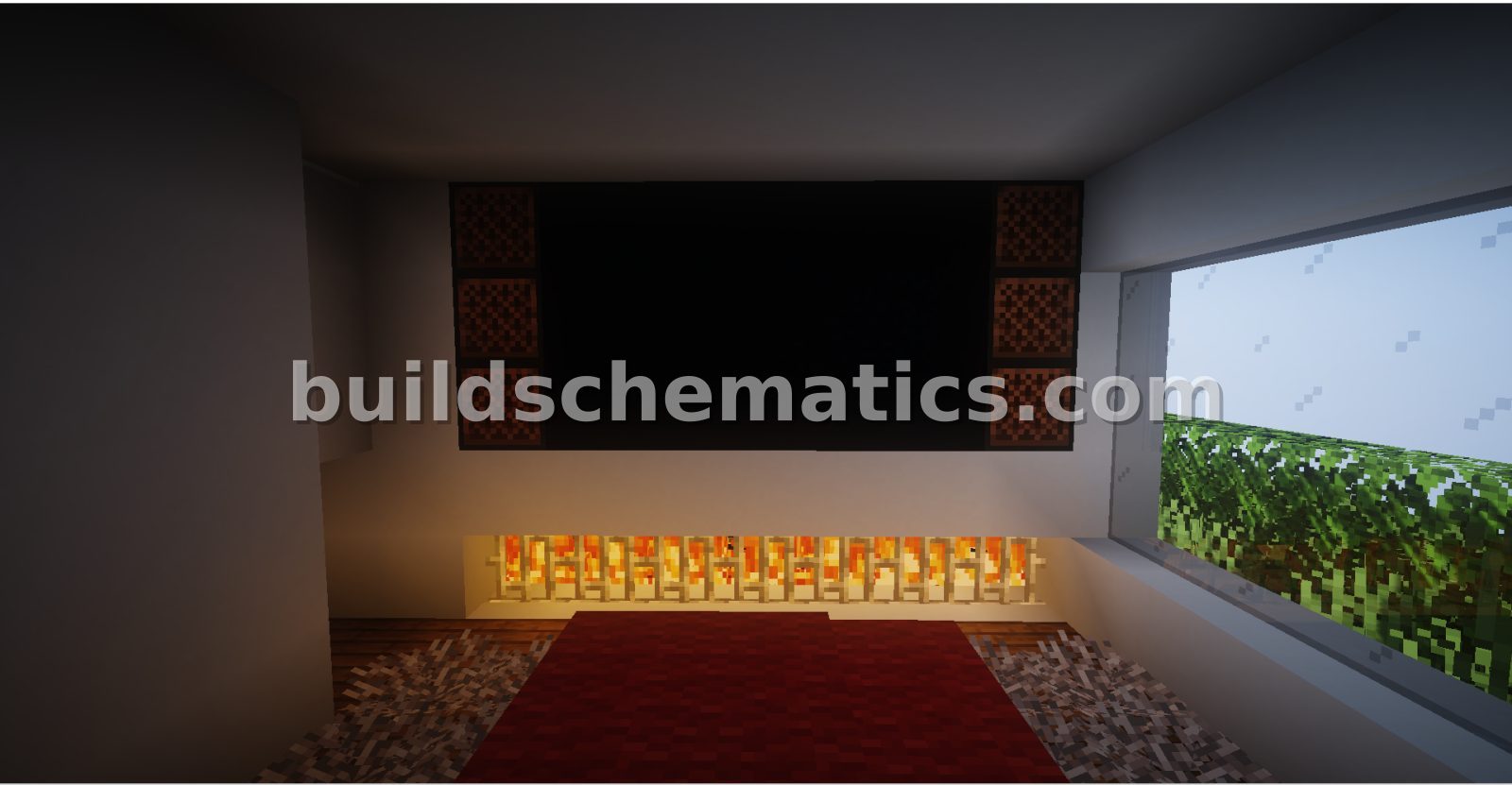 Large Modern Minecraft House — view 3