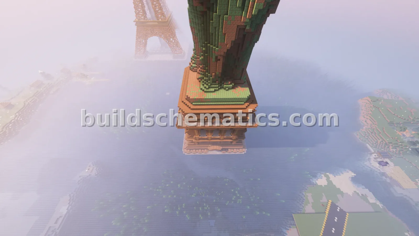 Copper Statue of Freedom Build — view 3