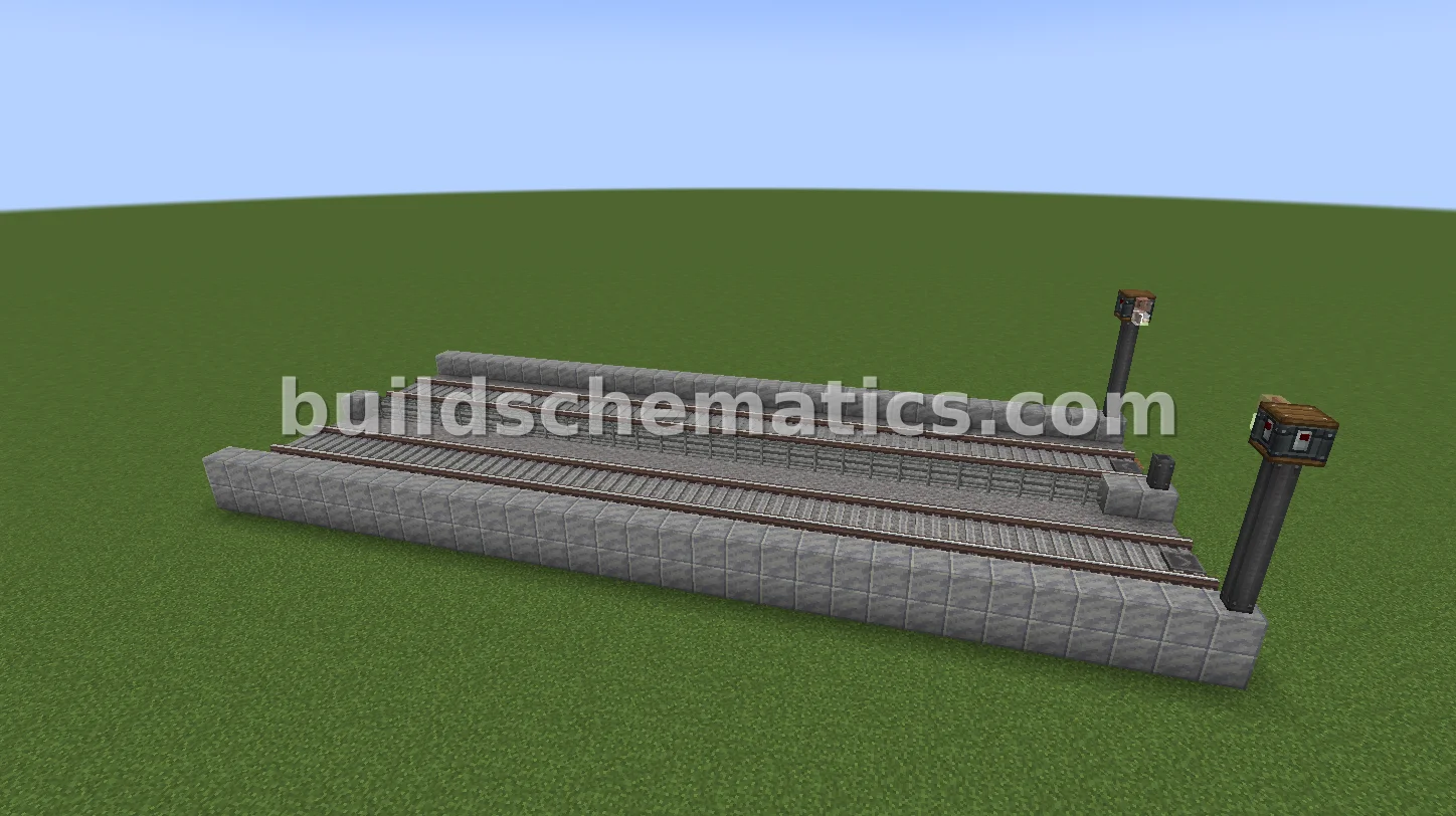 Double Track Railway Line