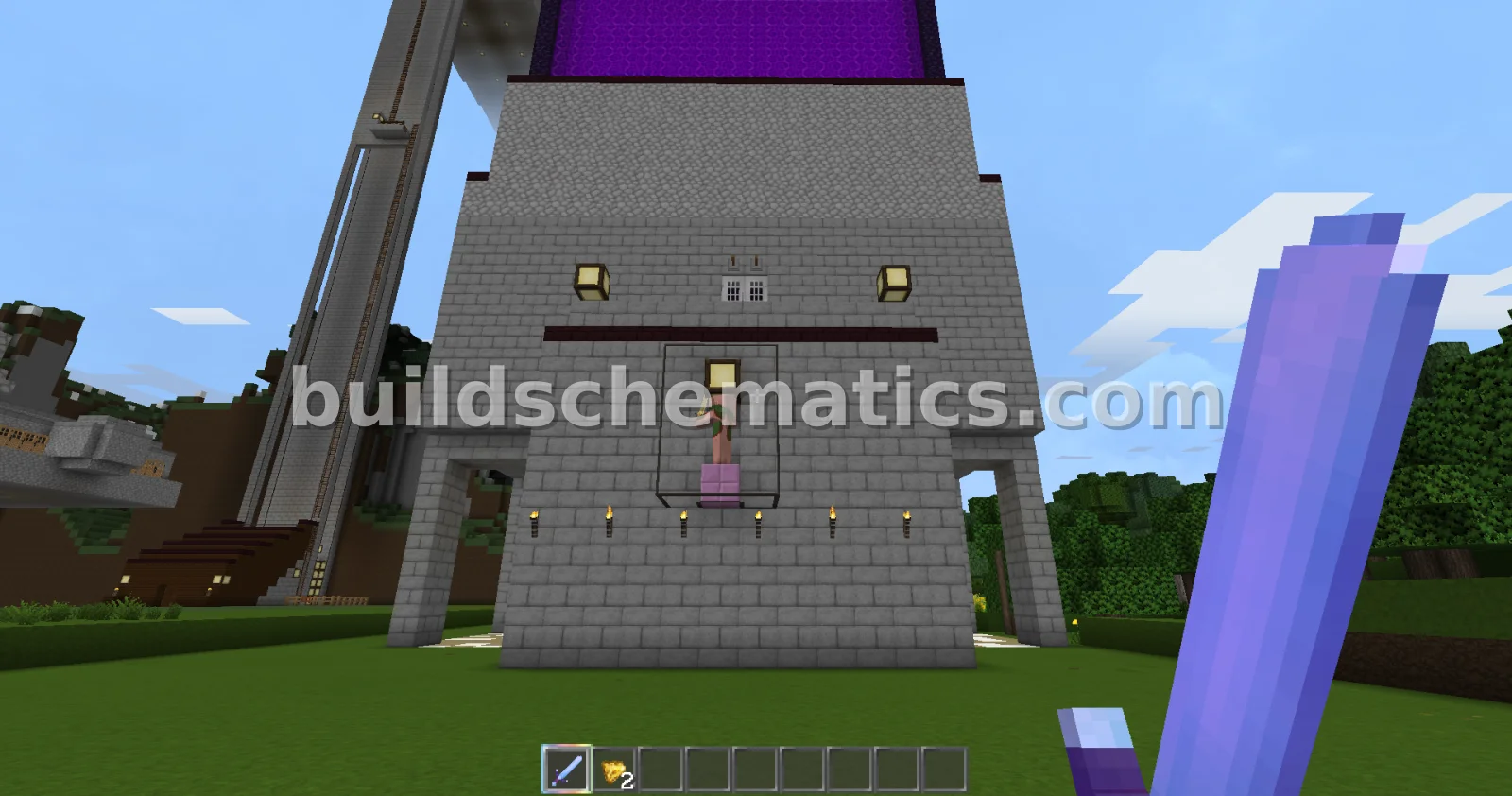 Gold and XP Pigman Farm — view 2