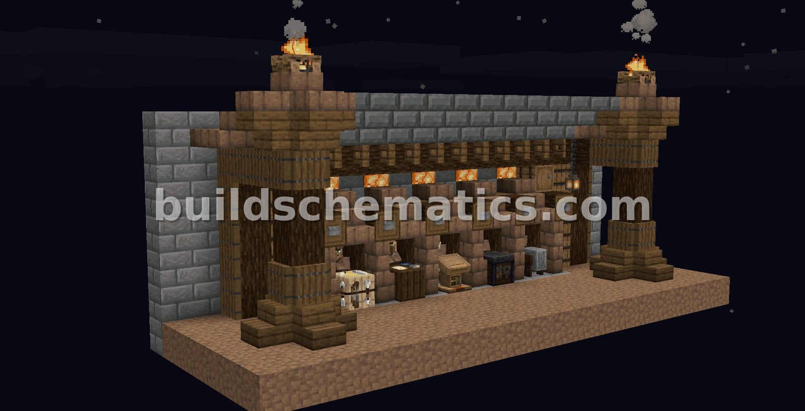Spruce Adobe Trading Hall — view 3