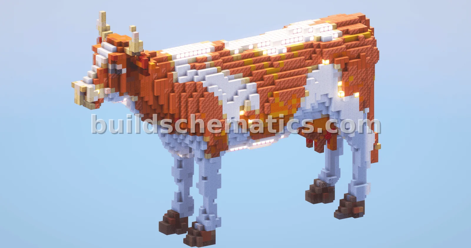 Rustic Cow Statue
