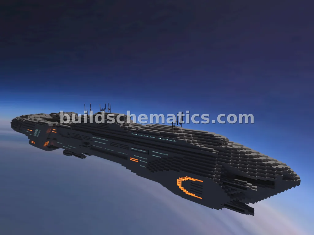 Argon M6 Corvette Spaceship