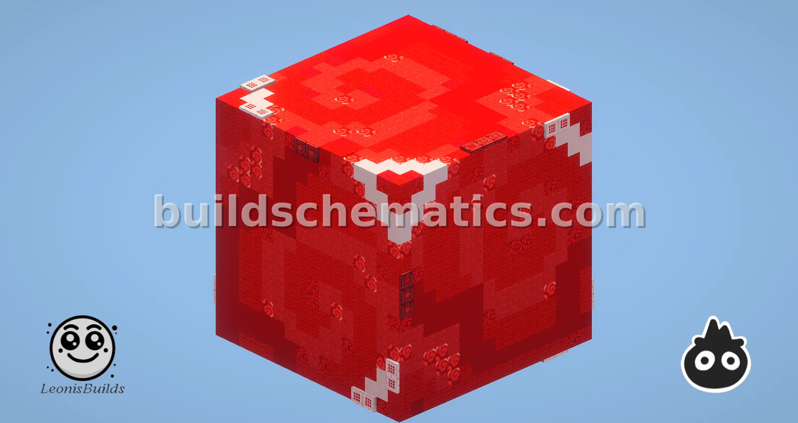 Red Glazed Terracotta Structure (Collab)