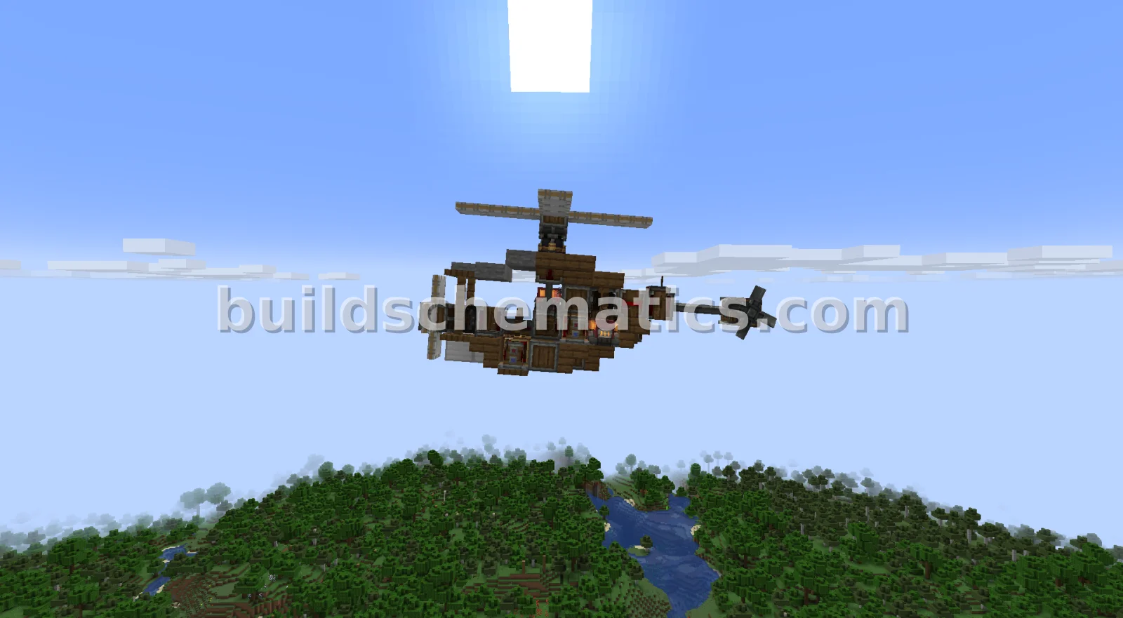 Small Helicopter Flying Machine