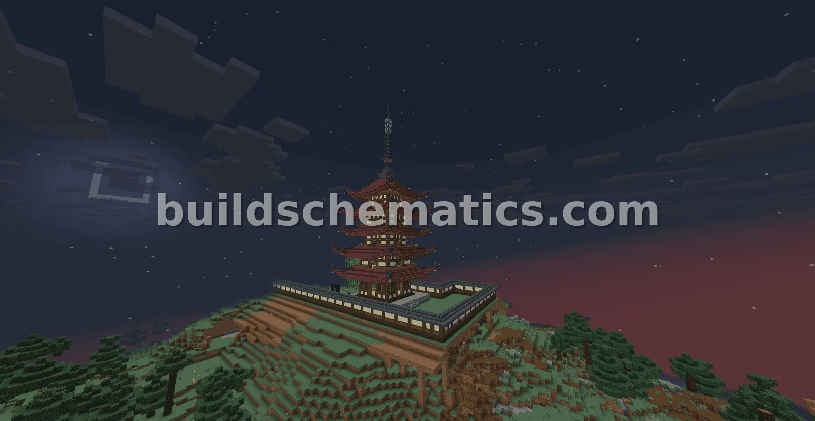 Japanese Palace Build — view 3