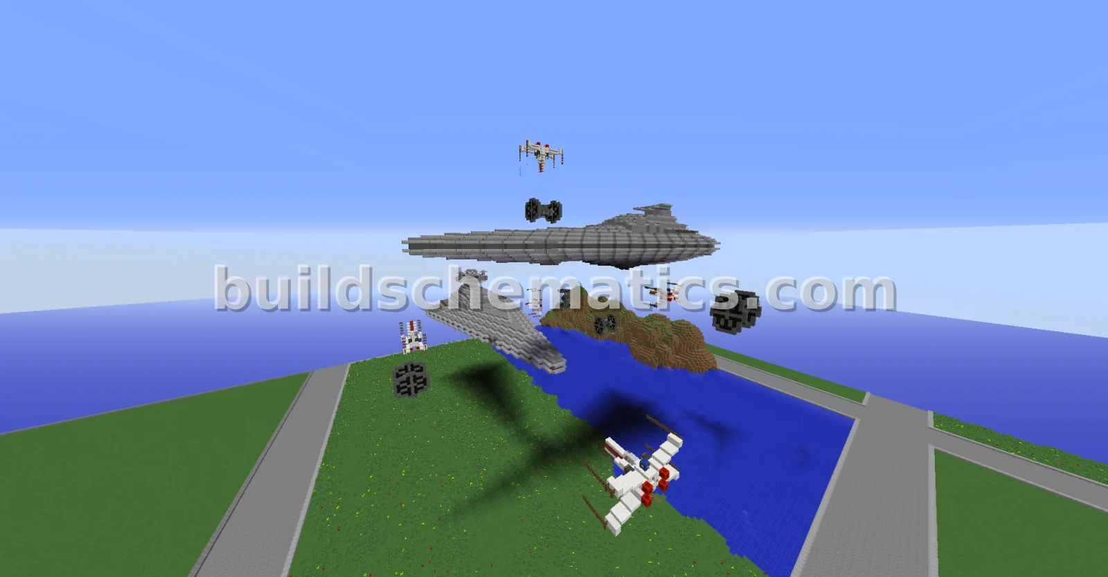 Star Wars Battle Scene