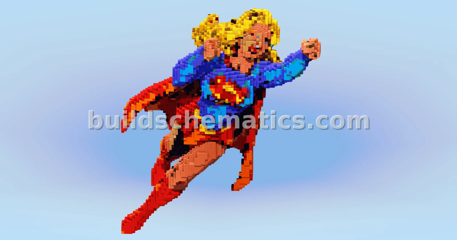 Supergirl Statue
