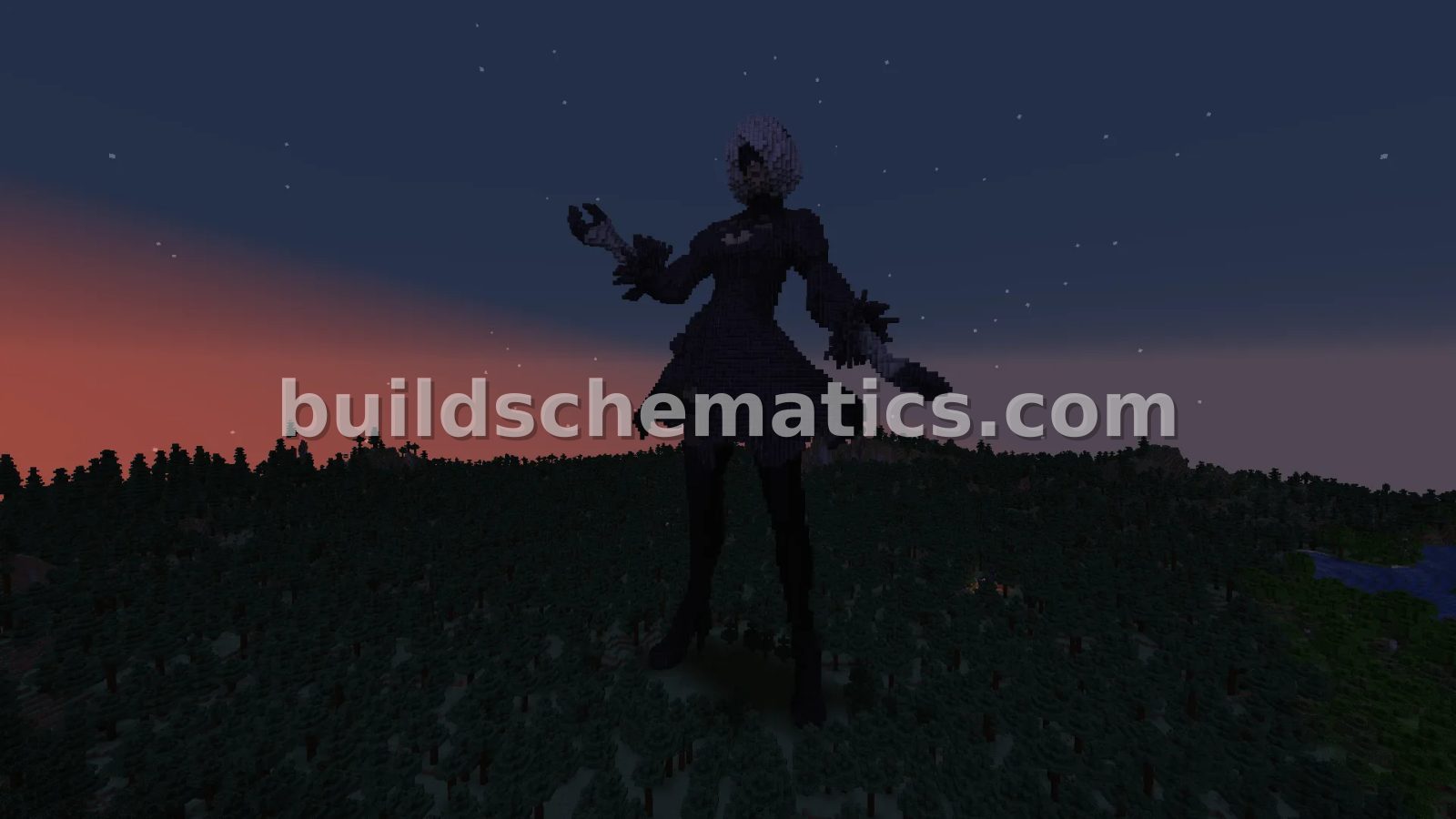 NieR 2B Statue Build — view 3