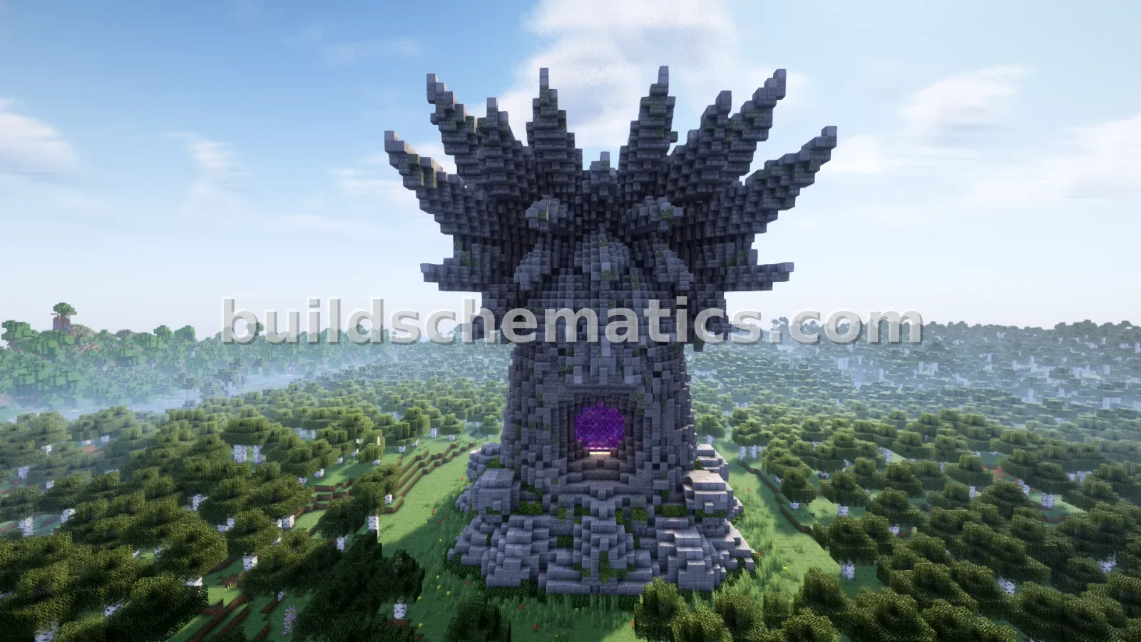 Vulture Nether Portal Statue Large — view 4