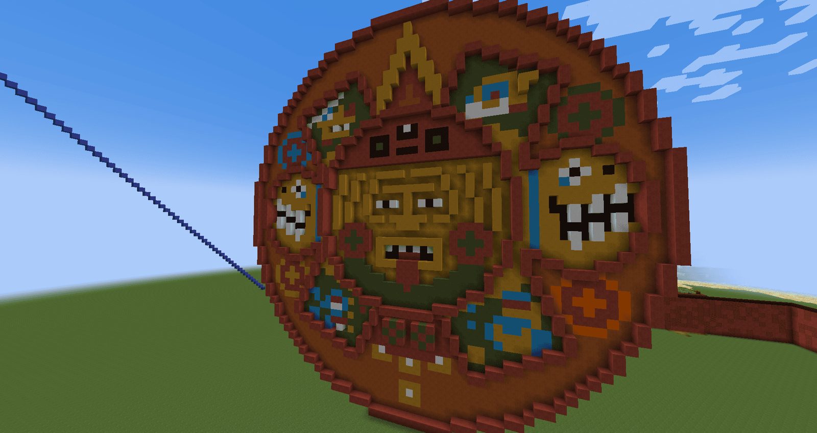 Aztec Calendar Structure
