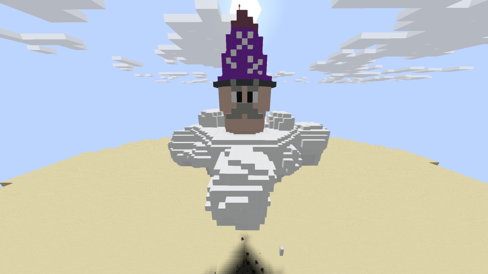 Worm Wizard Cloud with Iron Farm