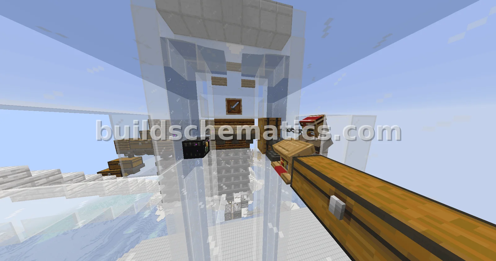 Drowned Farm for Minecraft Rivers — view 2