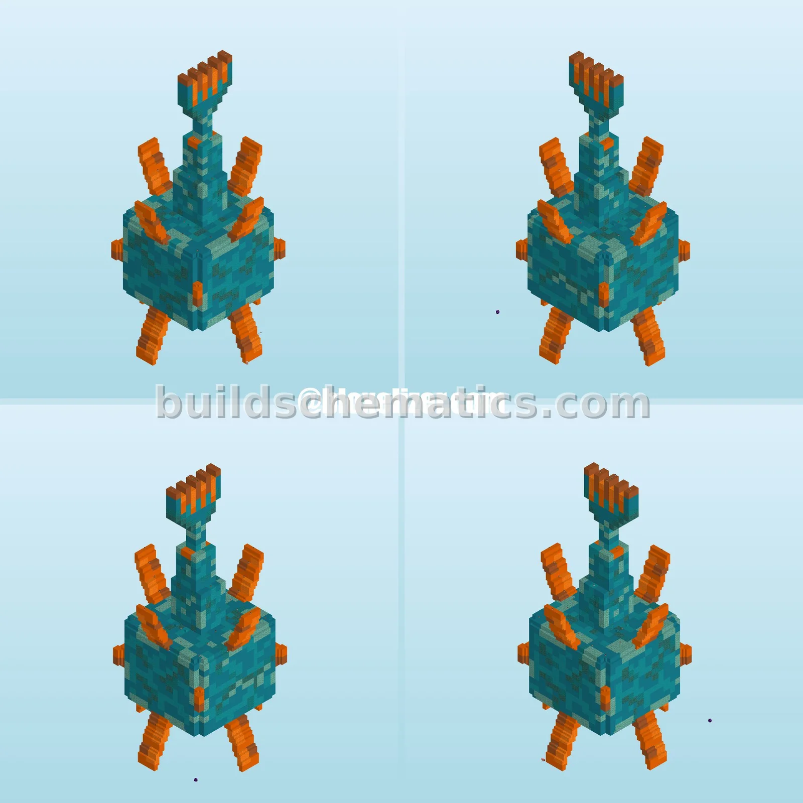 Giant Creeper Farm and Guardian Statue