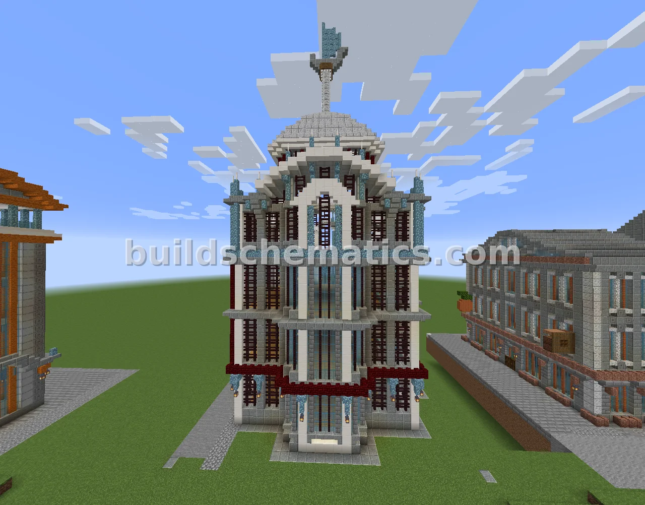 AIK House 50 Minecraft Build — view 2