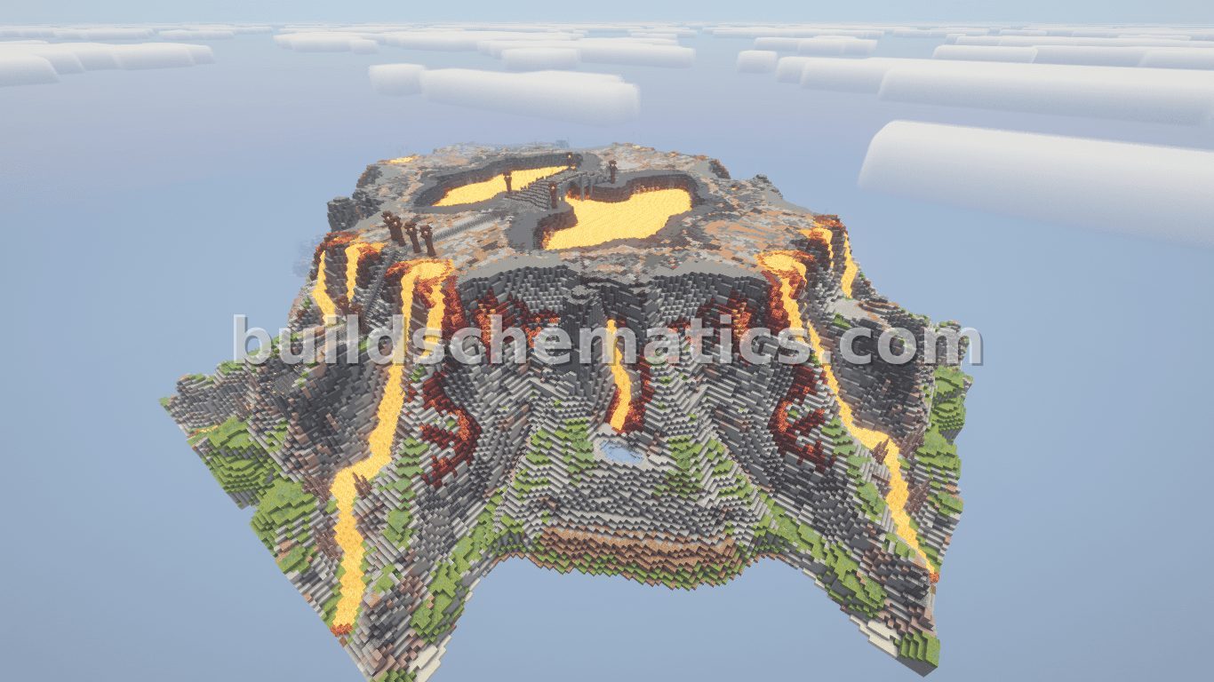 Volcanic Mountain Base — view 2