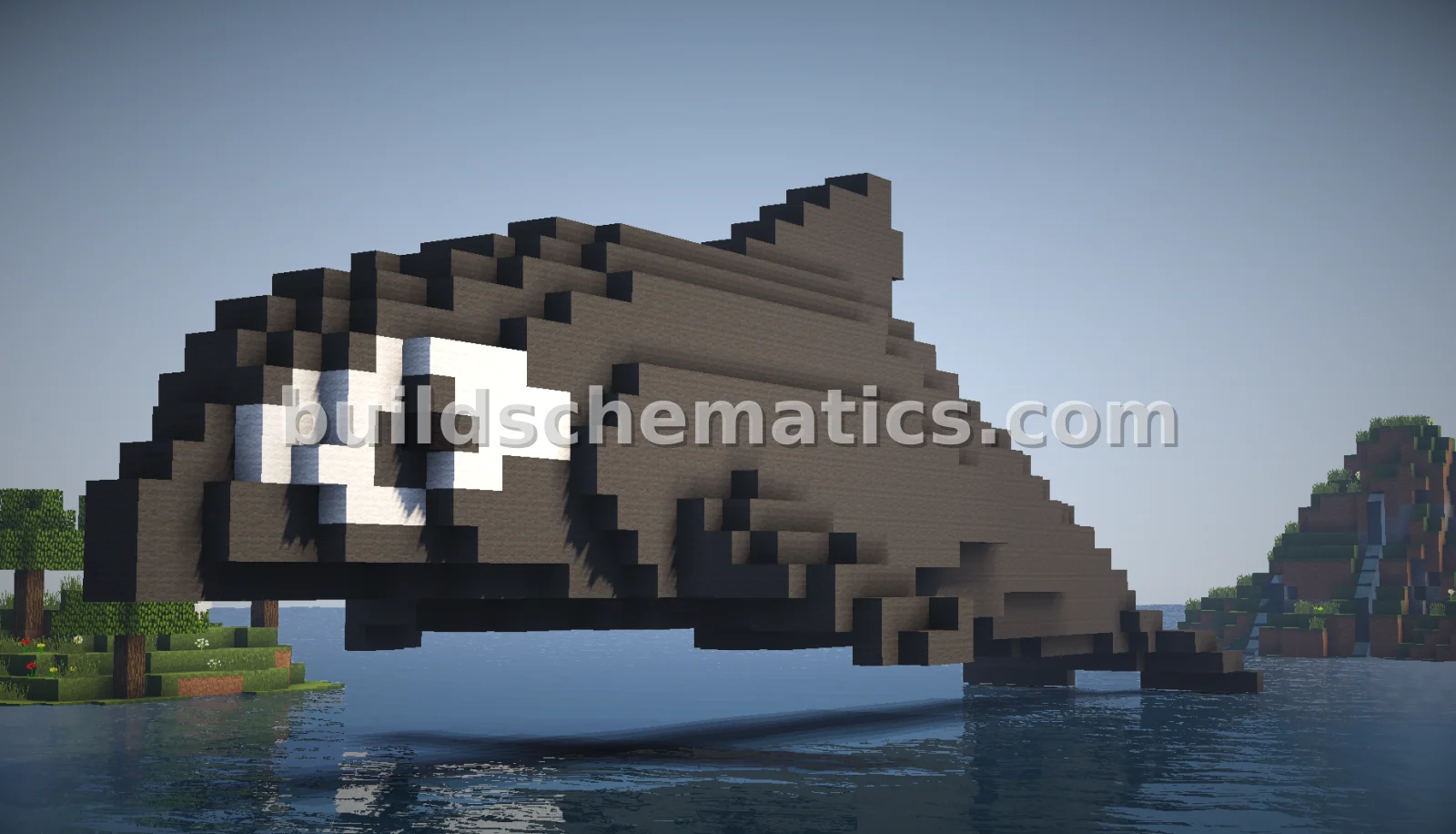 Giant Dolphin Statue — view 2