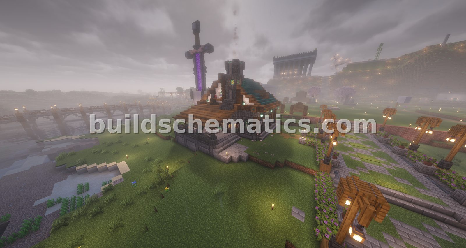 Rustic Medieval Blacksmith House — view 2