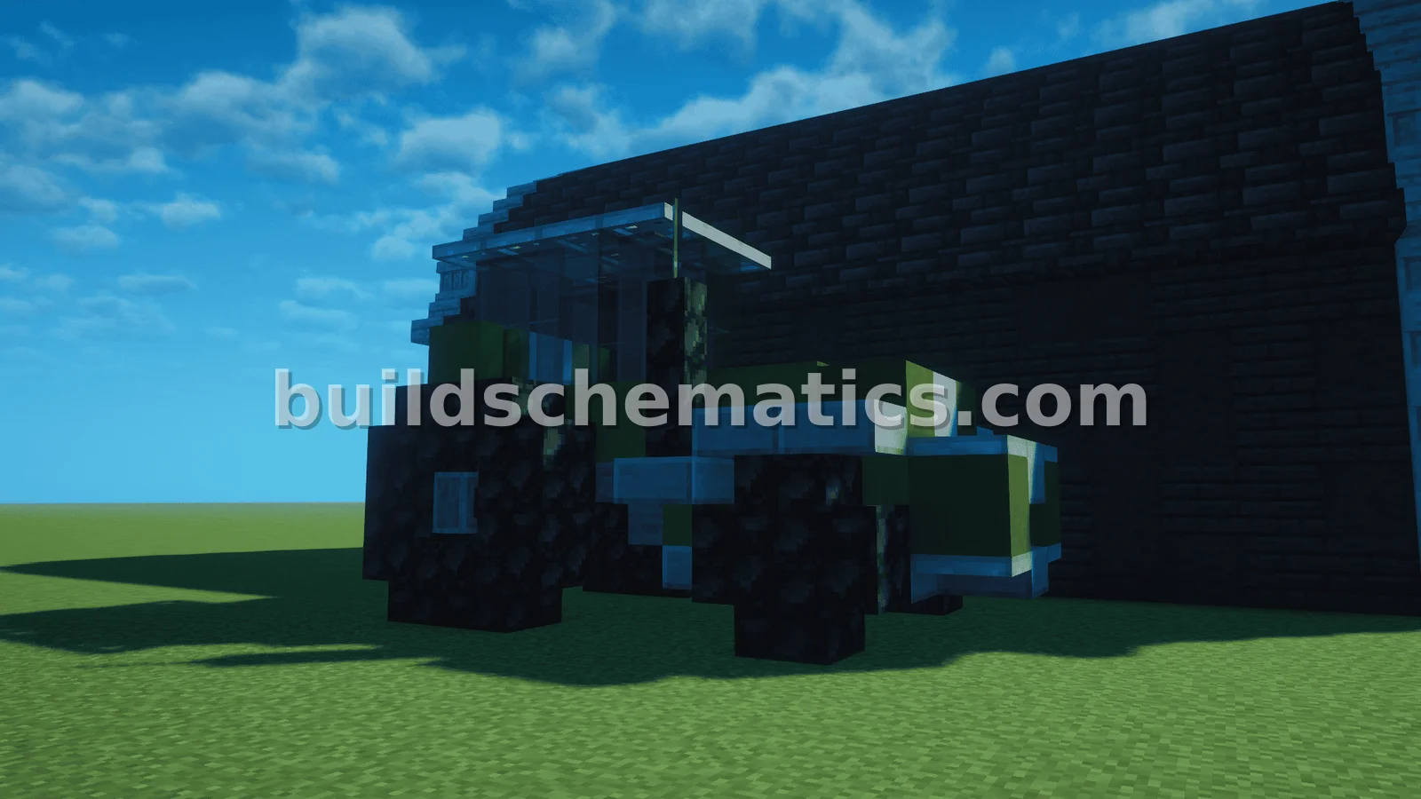 Barn and Tractor Build — view 2