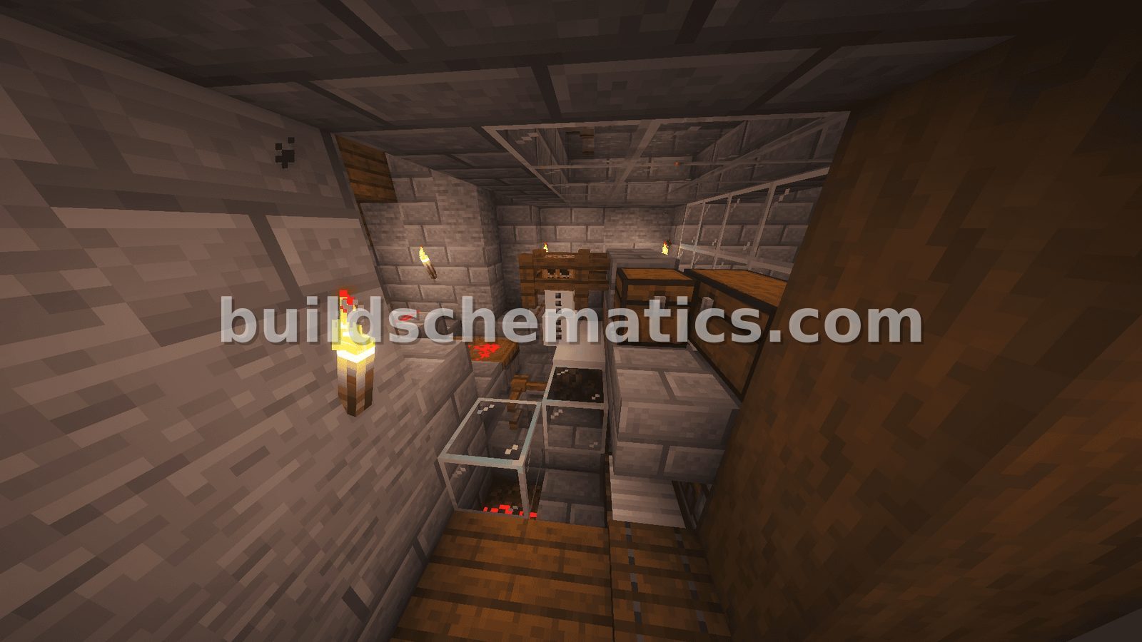 Medieval Slime and Snow Block Farm — view 3