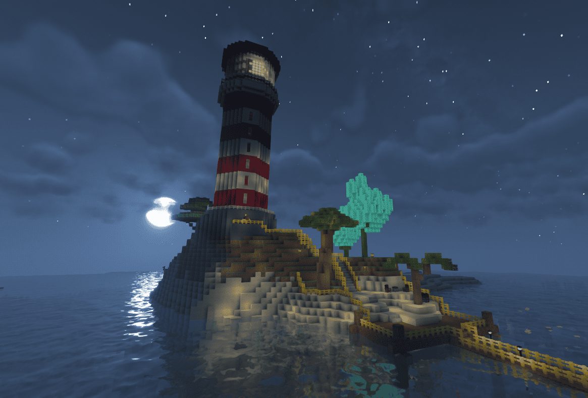 Working Lighthouse Tower