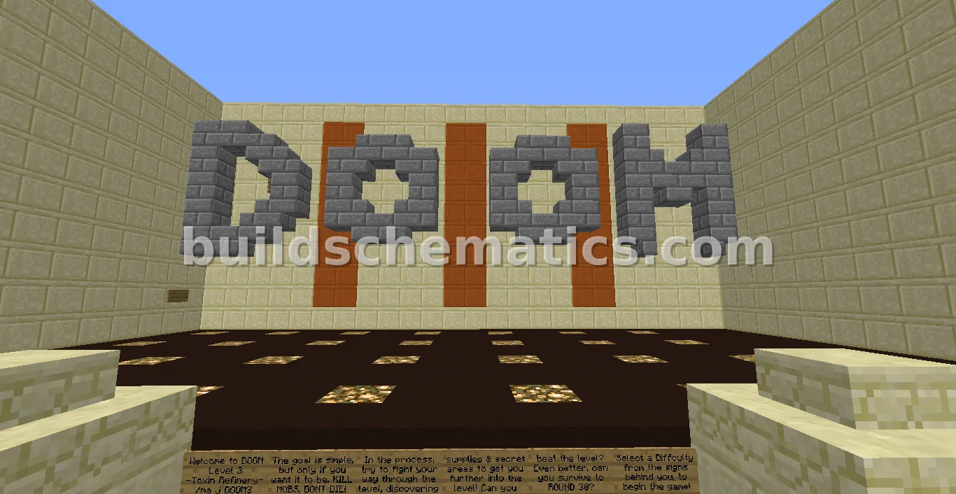 DOOM Toxin Refinery Level 3 Recreation