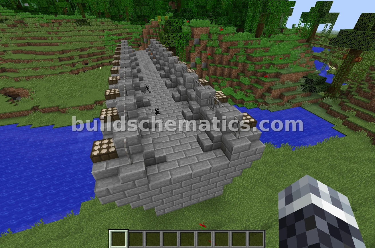 Castle Bridge with Auto-Lighting