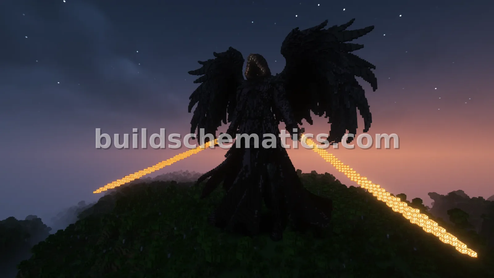 War Angel Statue Build — view 4
