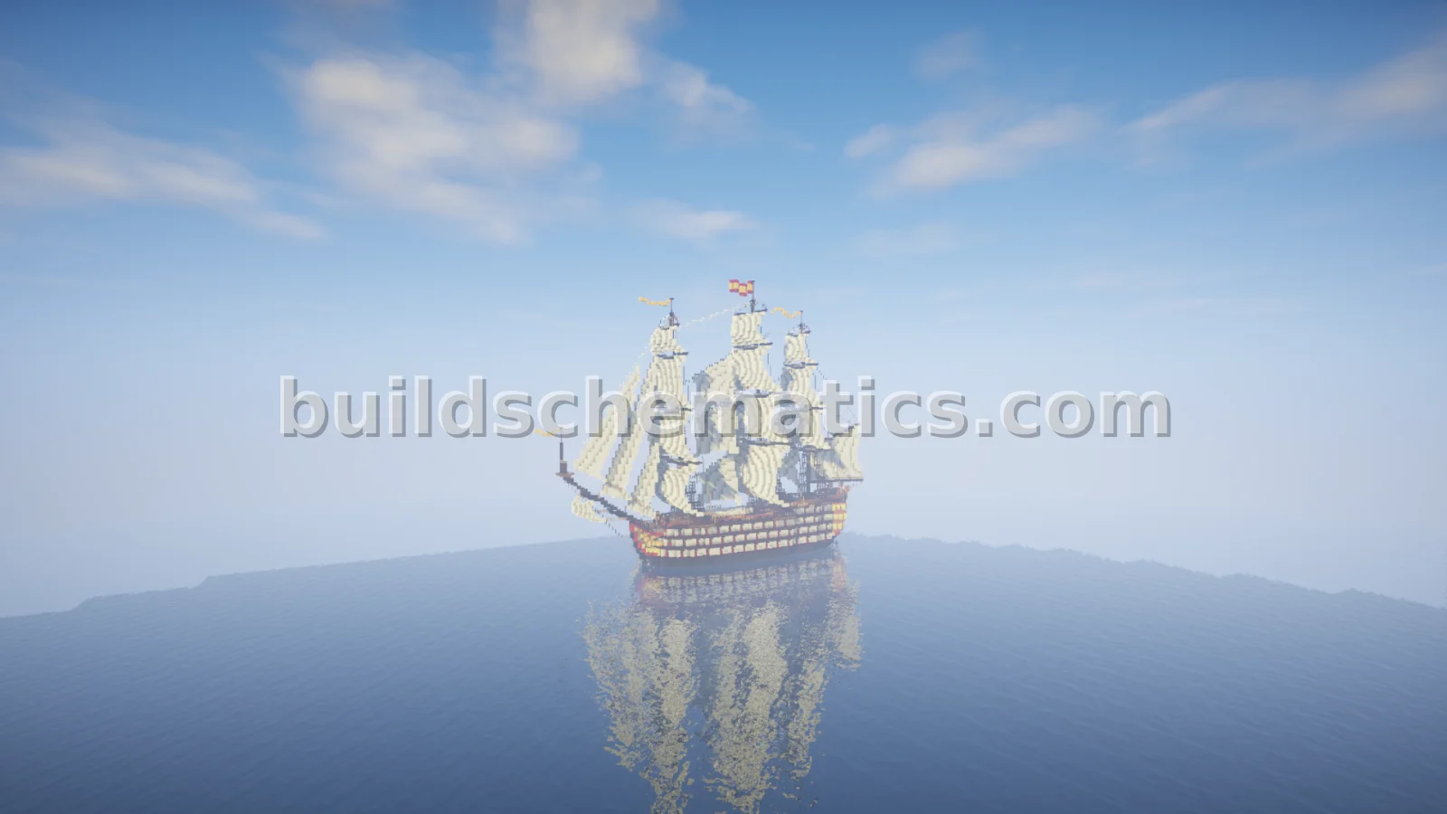 18th Century Battleship — view 3