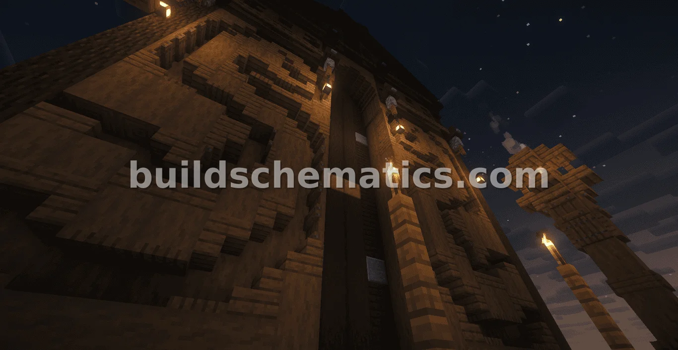 Viking Style Redstone Portal — view 3