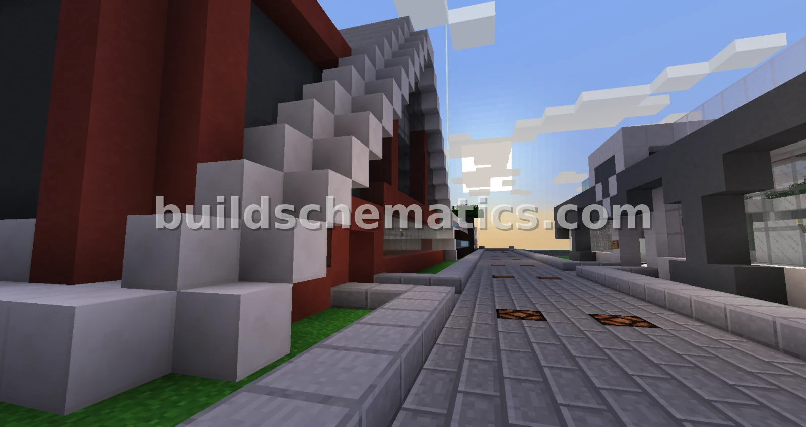 Modern Shop and House — view 3
