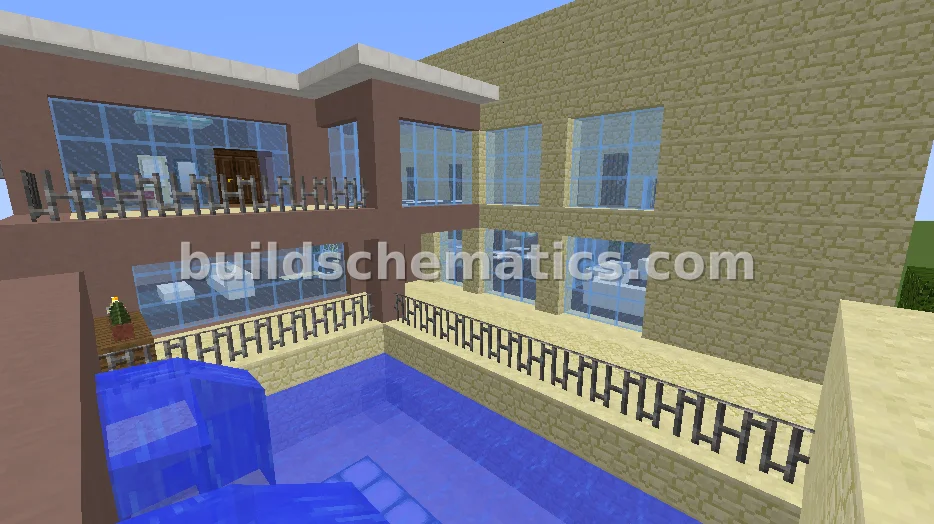 Modern Four Bedroom House Design — view 2