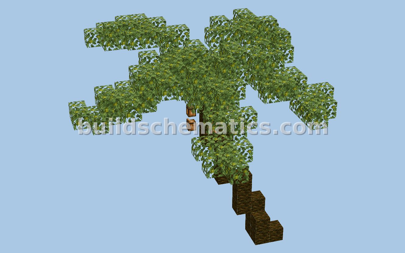 World Edit Palm Tree Schematic