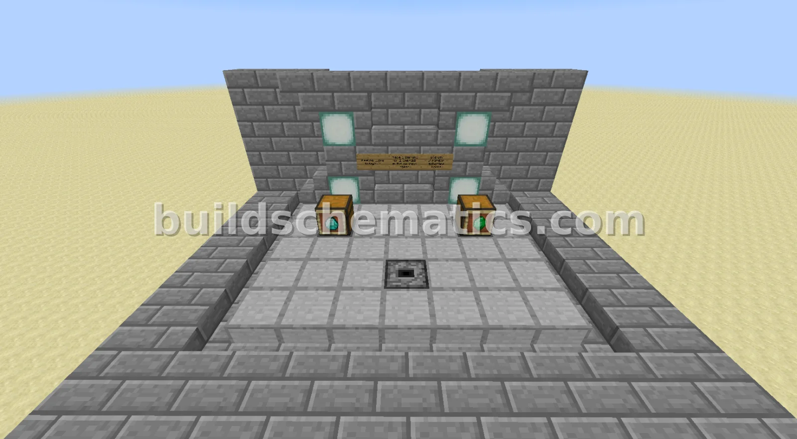 Minecraft Lottery Redstone Machine — view 2