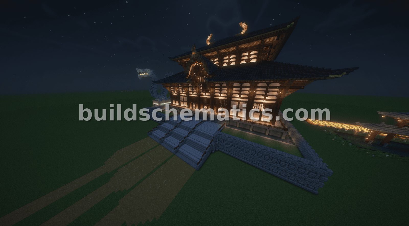 Japanese Todaiji Temple Build — view 2