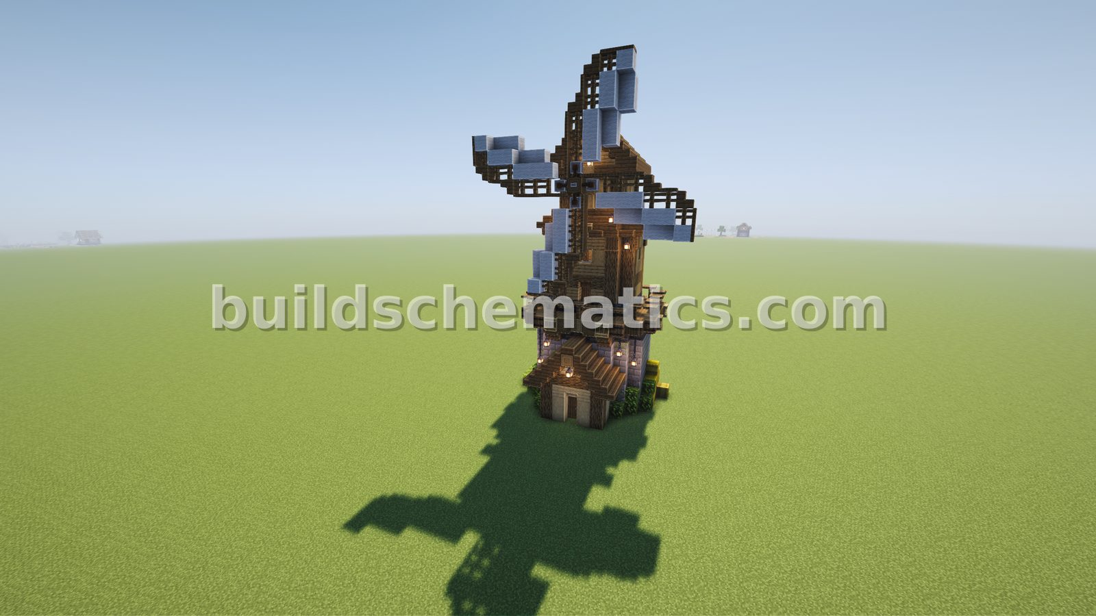 Rustic Medieval Windmill Farm Structure — view 2